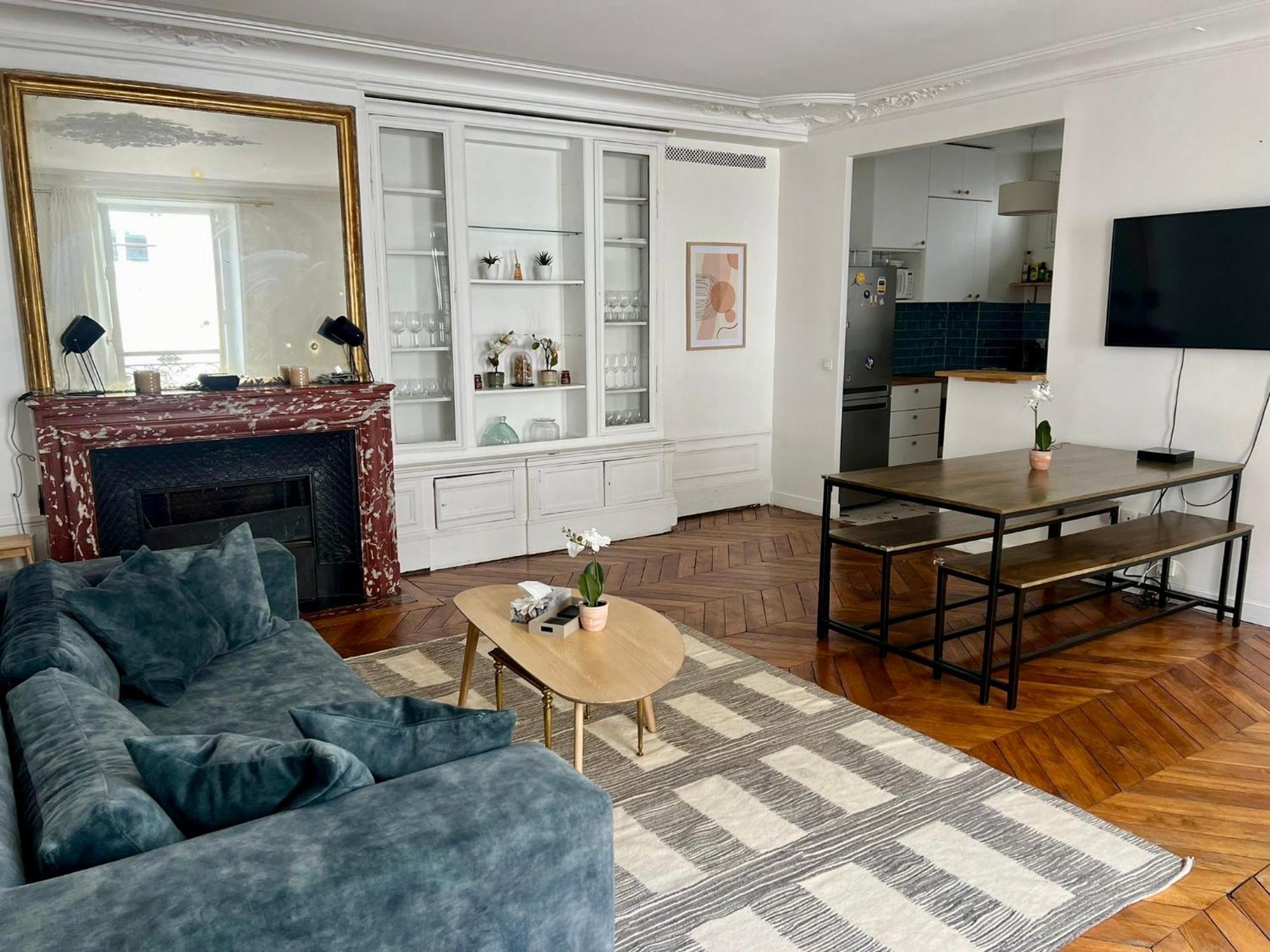 Appartement Haussmanannien Cosy - Republique ปารีส ภายนอก รูปภาพ